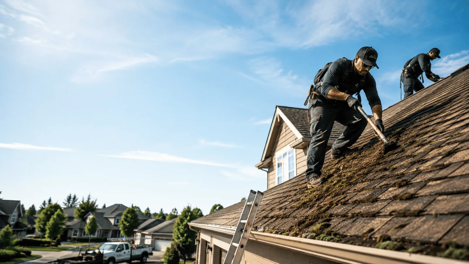 Roof Moss Removal in Arcanum, OH near me